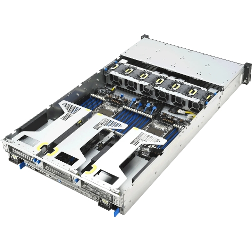 Серверная платформа ASUS RS720-E12-RS8G, 2U, 2x LGA 4710, 32x DDR5 6400, 8 x 2.5