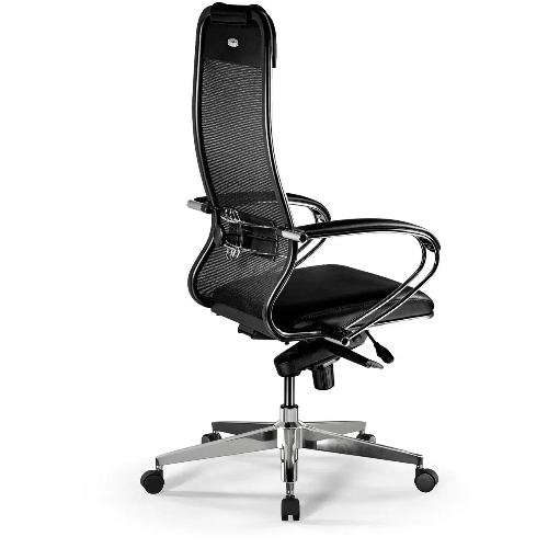 Кресло Метта Comfort S Infinity Easy Clean сет./экокожа с подголов. крестов. металл хром (комплект 1 шт)