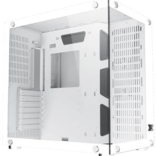 Компьютерный корпус Xigmatek Aquarius Plus White EN46430 ATX, USB3.0x2+USB2.0x1, Front &Left TG, 7PCS AY120 Fan, EN46430 Frontx3+Bottomx3+Rearx1