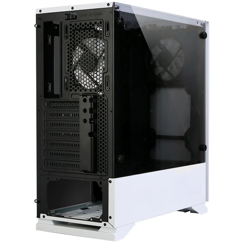 Компьютерный корпус ZALMAN S5, ATX, WHITE, WINDOW, 2xCOMBO (3.5