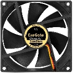 Вентилятор 12В DC ExeGate ExtraSilent ES09225S3P (92x92x25 мм, Sleeve bearing (подшипник скольжения), 3pin, 2000RPM, 25dBA)