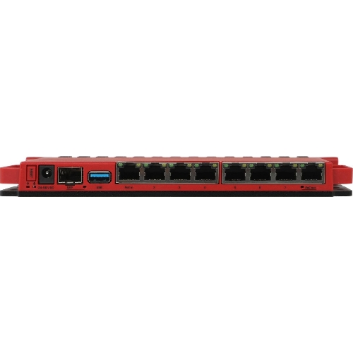 Роутер беспроводной MikroTik L009UiGS-2HaxD-IN AX600 10/100/1000BASE-TX, 2.4Ггц, 8*1Gbit, 1*SFP 2.5Gbit