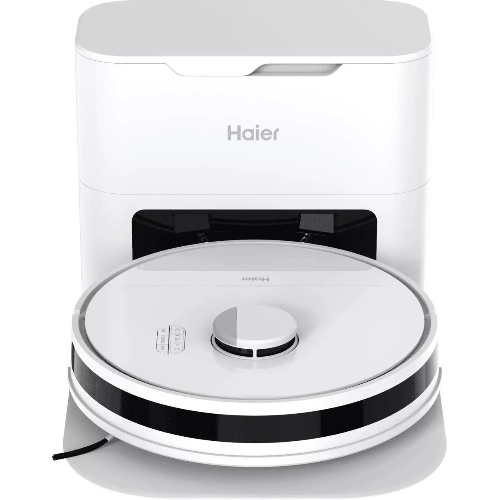 Робот-пылесос Haier HSR Pro R2 белый, 2600 мAч Li-Ion, уборка сухая/влажная, пылесборник контейнер 0.3 л (в компл.:4мешка)