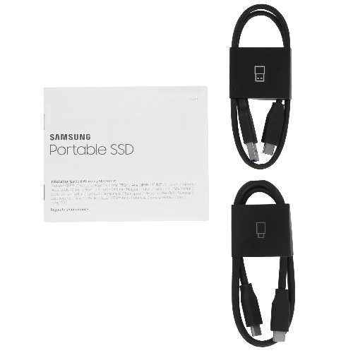 Внешний SSD Samsung T9, 4TB, USB 3.2 Gen 2x2 Type-C, R/W 2000/2000, черный