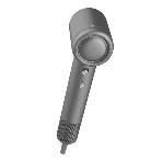 Фен Deerma DEM-CF51W темно-серый, 1400 Вт, компактный, ионизация