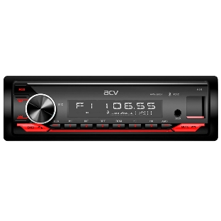 Автомагнитола ACV AVS-928BR, 1 DIN, Bluetooth, USB Type-A, AUX