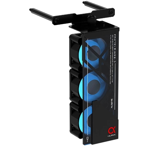 Вентилятор для процессора ALSEYE AS.03.08.0001 (C-RAM-Alpha-B) Product Size: 145.9 x 82 x 38.3мм Number of fans: 3 Size: 40 x 40 x 20мм Material: 1мм SPCC thick sheet metal Surface treatment: Powder coated black on the surface Box: Black Leaf: Milk white Luminous effect: internally emitting ARGb Speed: 1000-3500RPM Ou