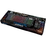 Комплект клавиатура+мышь Qumo Dominator K66/M83 проводной, USB, 3200 DPI, чёрный