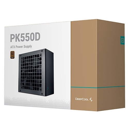 Блок питания Deepcool/GamerStorm PK550D, 550Вт, 80 PLUS Bronze, 120мм, черный