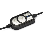 Гарнитура Oklick HS-M400 чёрный, проводная, 3.5 мм
