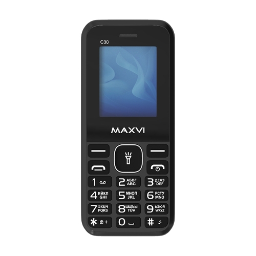 Мобильный телефон Maxvi C30 черный