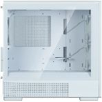 Компьютерный корпус Zalman P10 NAMU, MATX, белый, WINDOW, FRONT COVER WALNUT, 2x3.5