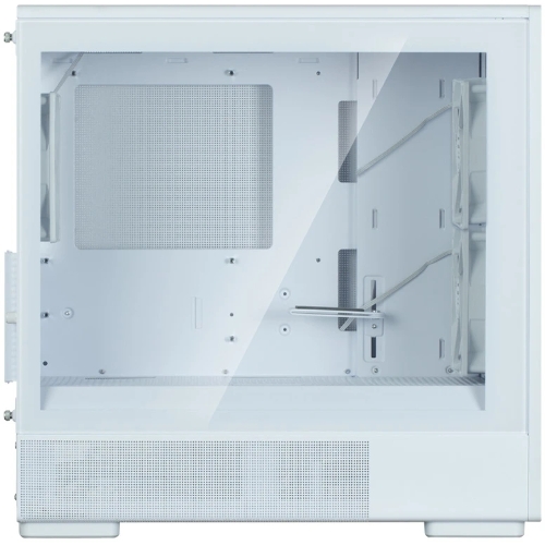 Компьютерный корпус Zalman P10 NAMU, MATX, белый, WINDOW, FRONT COVER WALNUT, 2x3.5