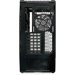 Компьютерный корпус без блока питания HSPD F711-TGbK-ARGB, Panoramic Full Tower, черный, TG, 0.7 SPCC, 4x120мм ARGB ATX, mATX, mITX 190/420/280мм 2x2.5