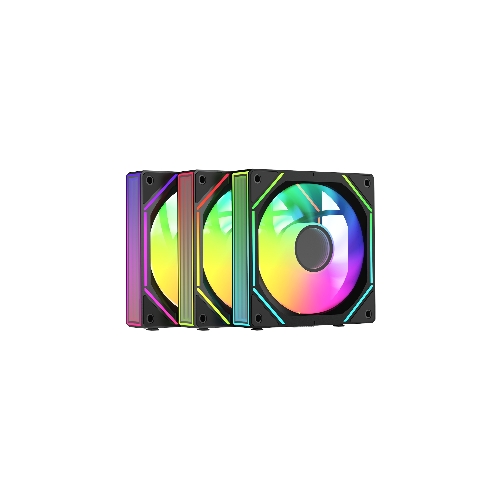 Комплект вентиляторов Gamma F12 UNI BK ARGB 3 IN 1