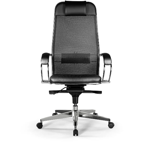 Кресло Метта Comfort S Infinity Easy Clean сет./экокожа с подголов. крестов. металл хром (комплект 1 шт)