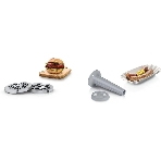 Мясорубка электрическая Bosch MFW2510W белый, 1500 Вт, 1.7 кг/мин, защита от перегрузки, насадки - 3