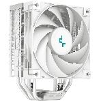 Кулер для процессора DEEPCOOL AK400 WH белый, 120 мм, алюминий/медь, 1850 об/мин, 29 дБ, 4 pin, 220 Вт, 155 мм
