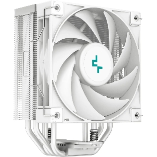 Кулер для процессора DEEPCOOL AK400 WH белый, 120 мм, алюминий/медь, 1850 об/мин, 29 дБ, 4 pin, 220 Вт, 155 мм