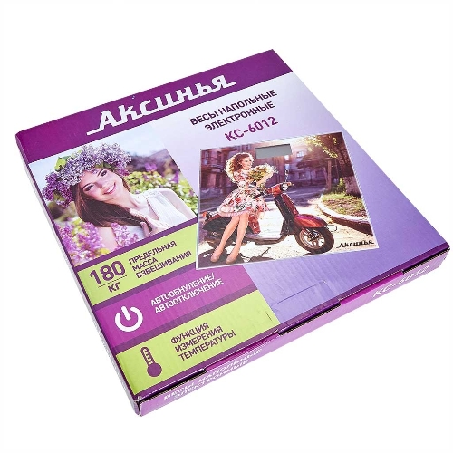 Весы напольные электронные АКСИНЬЯ КС-6012 