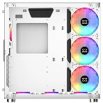 Компьютерный корпус Xigmatek Aquarius Plus White EN46430 ATX, USB3.0x2+USB2.0x1, Front &Left TG, 7PCS AY120 Fan, EN46430 Frontx3+Bottomx3+Rearx1