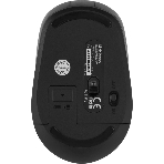 Мышь беспроводная Defender Auris MB-027 серый, 1600 dpi, радиоканал, USB, кнопки - 4