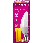 Лампа светодиодная ОНЛАЙТ 61956 OLL-C37-10-230-2.7K-E14-FR