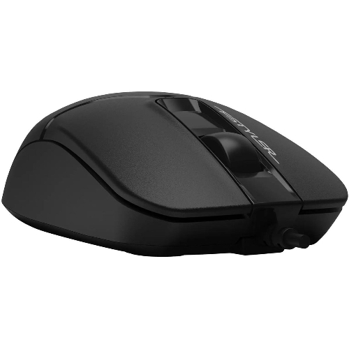 Мышь проводная A4Tech Fstyler FM12S черный, 1200 dpi, USB, кнопки - 3