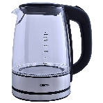 Чайник электрический Centek CT-0030 черный стекло 1.7 л, 2200 Вт, внутр. LED подсветка, защита от вкл б/воды