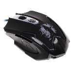Комплект клавиатура+мышь Qumo Spirit of Wisdom проводной, USB, 2400 DPI, чёрный