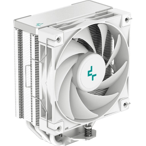 Кулер для процессора DEEPCOOL AK400 WH белый, 120 мм, алюминий/медь, 1850 об/мин, 29 дБ, 4 pin, 220 Вт, 155 мм