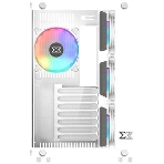 Компьютерный корпус Xigmatek Aquarius Plus White EN46430 ATX, USB3.0x2+USB2.0x1, Front &Left TG, 7PCS AY120 Fan, EN46430 Frontx3+Bottomx3+Rearx1
