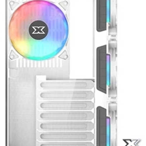 Компьютерный корпус Xigmatek Aquarius Plus White EN46430 ATX, USB3.0x2+USB2.0x1, Front &Left TG, 7PCS AY120 Fan, EN46430 Frontx3+Bottomx3+Rearx1