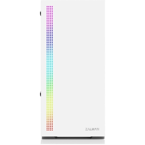 Компьютерный корпус ZALMAN S5, ATX, WHITE, WINDOW, 2xCOMBO (3.5