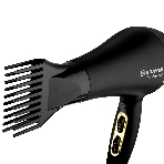 Фен BRAYER BR3010 черный/золотистый, 2200 Вт