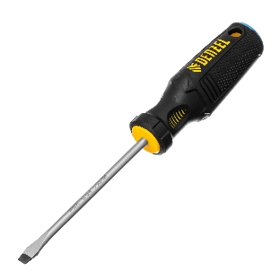 Отвертка Denzel SL5x100 мм, S2, 3к рукоятка