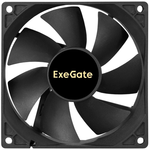 Вентилятор 12В DC ExeGate ExtraSilent ES09225S3P (92x92x25 мм, Sleeve bearing (подшипник скольжения), 3pin, 2000RPM, 25dBA)