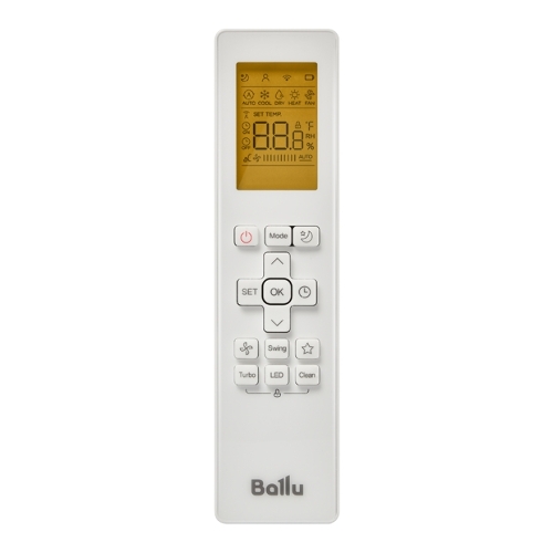 Внутренний блок сплит-системы Ballu BSO/in-07HN8_22Y 7000 BTU, 22 м², 23 дБ, охлаждение, обогрев, осушение, белый
