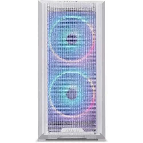 Компьютерный корпус Lian-Li Lancool 216 белый без БП ATX 2xUSB 3.0 audio bott PSU