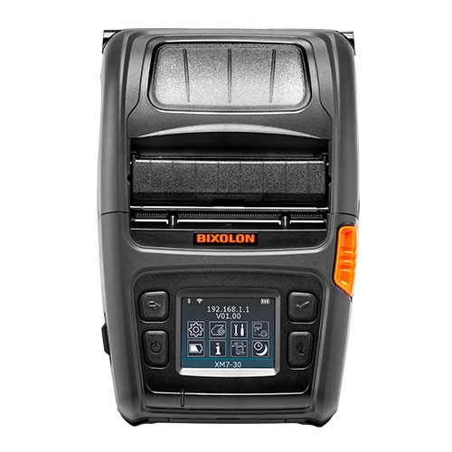Принтер этикеток мобильный Bixolon XM7-30, 203 dpi, 127 мм/сек, USB, RS-232 (COM порт, Serial), Bluetooth, черный
