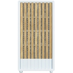 Компьютерный корпус Zalman P10 NAMU, MATX, белый, WINDOW, FRONT COVER WALNUT, 2x3.5