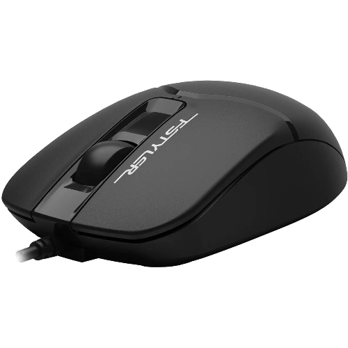 Мышь проводная A4Tech Fstyler FM12S черный, 1200 dpi, USB, кнопки - 3