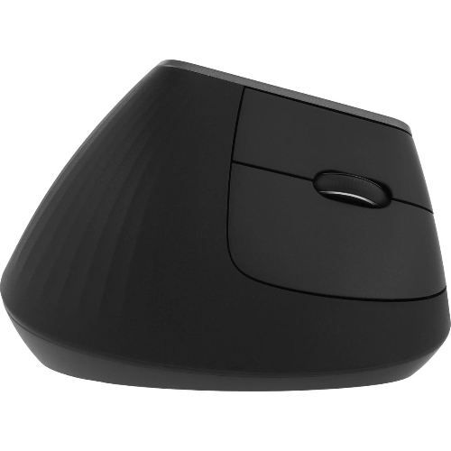 Мышь беспроводная/проводная Logitech MX Vertical графитовый, 4000 dpi, радиоканал, Bluetooth, USB, кнопки - 6