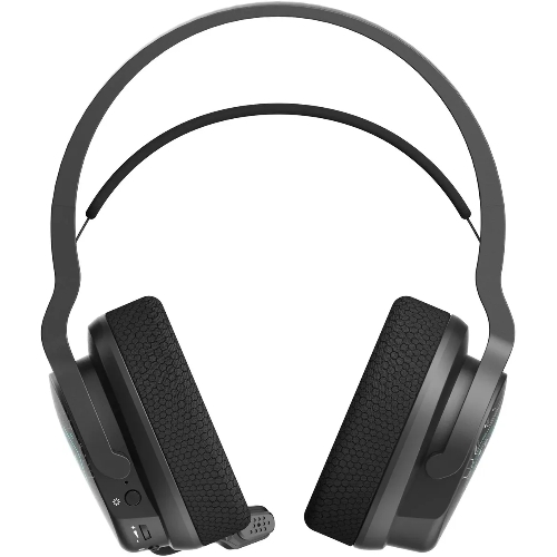 Гарнитура Bloody GR370 черный, беспроводная + проводная, Bluetooth, до 45 ч, подсветка