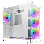 Компьютерный корпус Xigmatek Aquarius Plus White EN46430 ATX, USB3.0x2+USB2.0x1, Front &Left TG, 7PCS AY120 Fan, EN46430 Frontx3+Bottomx3+Rearx1