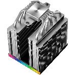 Кулер для процессора DEEPCOOL AK620 DIGITAL SE LGA20XX/1700/1200/115X/AM5/AM4 (9шт/кор, TDP 260W, PWM, DUAL Fan 120мм, 6 тепл. трубок, ARGb, черный) RET (R-AK620-BKADMN-GJD)