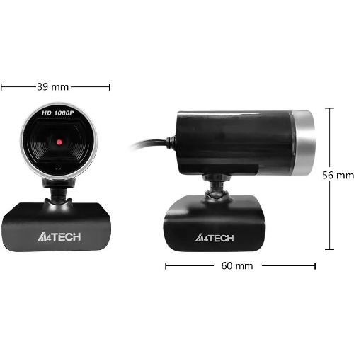Веб-камера A4Tech PK-910H 1920x1080, 30 кадр/с, USB Type-A, микрофон (шумоподавление), универсальное крепление