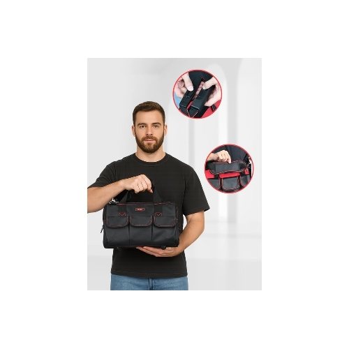 Сумка для инструментов Deli DL430903 Black Edition