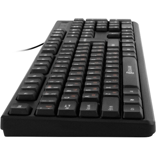 Клавиатура Oklick 100M HW3 проводная, USB Type-A, чёрный