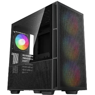 Компьютерный корпус DeepCool CH560 черный (R-CH560-BKAPE4-G-1) (ATX, без БП, 2хUSB, с окном)
